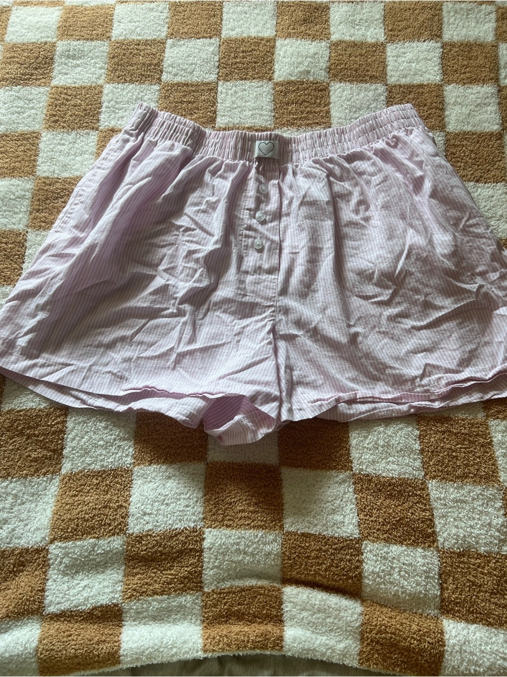 Light Pink Women's Lounge Shorts
